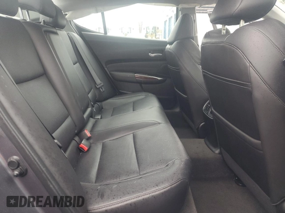2017 Acura TLX w/Technology Pkg with VIN 19UUB1F5XHA001068, listed as a Copart auction lot 48588985 with 60,850 mi miles and Salvage Title. Bid and sale history available at carsss.com. Image 10.