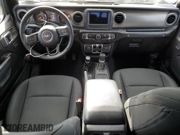 2022 Jeep Gladiator Willys with VIN 1C6HJTAG8NL150240, listed as a Copart auction lot 45631715 with 14,170 mi miles and Salvage title. Bid and sale history available at DreamBid. Image 8.