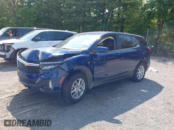 2023 Chevrolet Equinox LT z VIN 3GNAXUEG3PS152703, wystawiony jako IAAI lot #42294918 z przebiegiem 28 516 mil mil oraz . Historia ofert i sprzedaży dostępna na DreamBid. Obrazek 2.