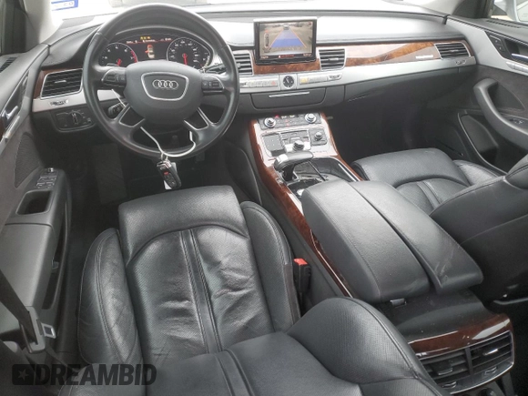 2013 Audi A8 3.0L z VIN WAUAGAFD6DN006892, wystawiony jako Copart lot #87917725 z przebiegiem 149 501 mil mil oraz Szkoda całkowita • Salvage title. Historia ofert i sprzedaży dostępna na DreamBid. Obrazek 8.