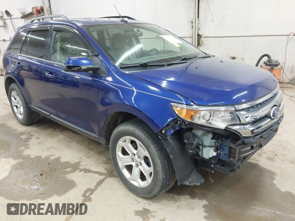 2013 Ford Edge SEL with VIN 2FMDK4JC8DBA72060, listed as a IAAI auction lot 42069653 with 60,622 mi miles. Bid and sale history available at carsss.com. Image 1.
