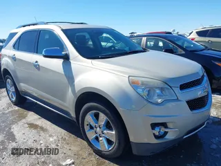 2013 Chevrolet Equinox LTZ with VIN 1GNALFEK9DZ108327, listed as a IAAI auction lot 41598350 with 95,458 mi miles. Bid and sale history available at carsss.com. Image 1.