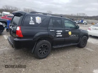 2008 Toyota 4Runner SR5 with VIN JTEZU14R68K011610, listed as a Copart auction lot 48288544 with 223,034 mi miles and Clean title. Bid and sale history available at DreamBid. Image 3.