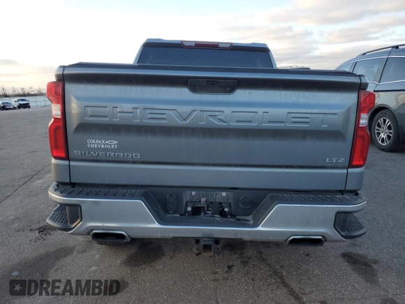 2020 Chevrolet Silverado 1500 LTZ with VIN 1GCUYGEL3LZ259149, listed as a Copart auction lot 86646244 with 84,499 mi miles and Salvage Title. Bid and sale history available at DreamBid. Image 6.