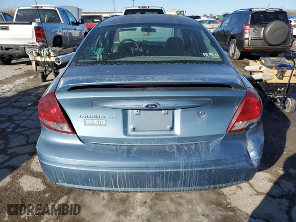 2006 Ford Taurus SE with VIN 1FAFP53U26A118660, listed as a Copart auction lot 42566095 with 0 mi miles and Salvage Title. Bid and sale history available at carsss.com. Image 6.