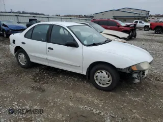2003 Chevrolet Cavalier with VIN 1G1JC52F137270319, listed as a Copart auction lot 85925904 with Not Provided miles and Salvage Title. Bid and sale history available at DreamBid. Image 4.