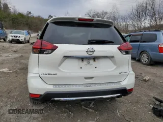 2019 Nissan Rogue SL with VIN 5N1AT2MV5KC736653, listed as a Copart auction lot 48371235 with 45,966 mi miles and Salvage Title. Bid and sale history available at carsss.com. Image 6.