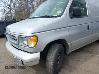 2001 Ford Econoline Cargo with VIN 1FTRE14281HA44065, listed as a IAAI auction lot 41828491 with 116,086 mi miles. Bid and sale history available at carsss.com. Image 6.