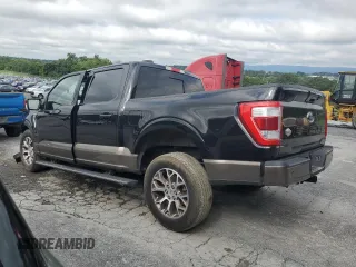 2023 Ford F-150 XL with VIN 1FTEW1C83PFA84267, listed as a Copart auction lot 65042545 with 54,508 mi miles and Salvage title. Bid and sale history available at DreamBid. Image 2.