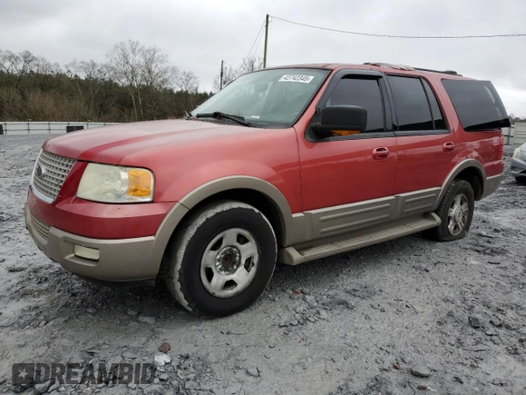 2003 Ford Expedition Eddie Bauer with VIN 1FMFU17L33LC50030, listed as a Copart auction lot 42742345 with 228,296 mi miles and Clean Title. Bid and sale history available at carsss.com. Image 1.