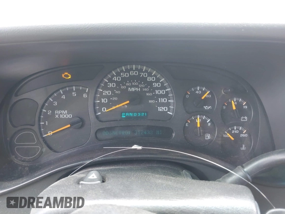 2005 Chevrolet Tahoe LS with VIN 1GNEC13V55R143448, listed as a IAAI auction lot 42110192 with 312,433 mi miles and . Bid and sale history available at DreamBid. Image 15.