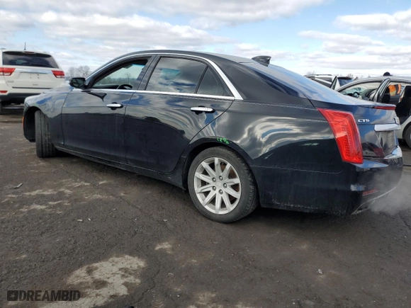 2016 Cadillac CTS Sedan RWD with VIN 1G6AP5SX2G0197905, listed as a Copart auction lot 44547575 with 78,695 mi miles and Salvage Title. Bid and sale history available at carsss.com. Image 2.