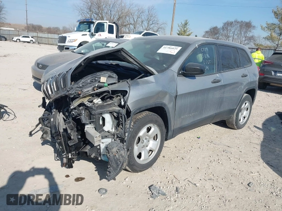 2016 Jeep Cherokee Sport with VIN 1C4PJMAB6GW294157, listed as a IAAI auction lot 41786025 with 181,437 mi miles and . Bid and sale history available at DreamBid. Image 17.