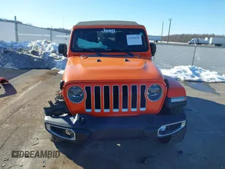 2018 Jeep Wrangler Unlimited Sahara with VIN 1C4HJXEN1JW198258, listed as a IAAI auction lot 41440346 with 44,469 mi miles and . Bid and sale history available at DreamBid. Image 13.