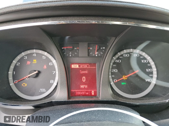 2015 GMC Terrain SLT with VIN 2GKFLXE39F6422544, listed as a Copart auction lot 79659564 with 86,497 mi miles and Salvage Title. Bid and sale history available at DreamBid. Image 9.