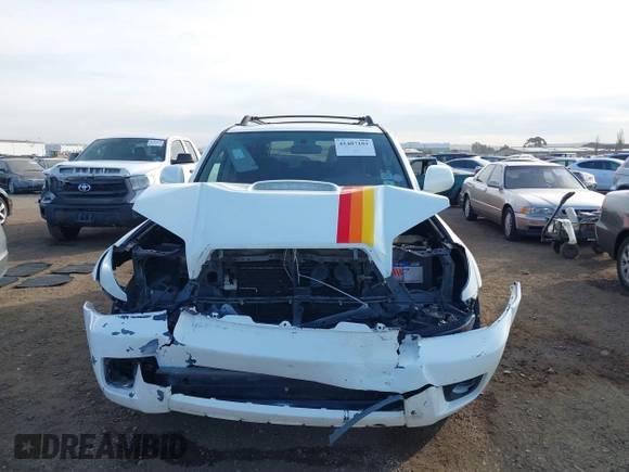 2006 Toyota 4Runner SR5 with VIN JTEZU14R960076802, listed as a IAAI auction lot 41407101 with 204,746 mi miles and . Bid and sale history available at DreamBid. Image 12.