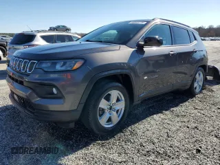 2022 Jeep Compass Altitude with VIN 3C4NJCBB3NT168244, listed as a Copart auction lot 45869775 with 41,275 mi miles and Salvage title. Bid and sale history available at DreamBid. Image 1.