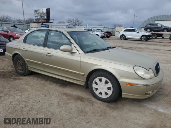 2004 Hyundai Sonata with VIN KMHWF25S74A954111, listed as a Copart auction lot 86646414 with 139,588 mi miles and Salvage Title. Bid and sale history available at carsss.com. Image 4.