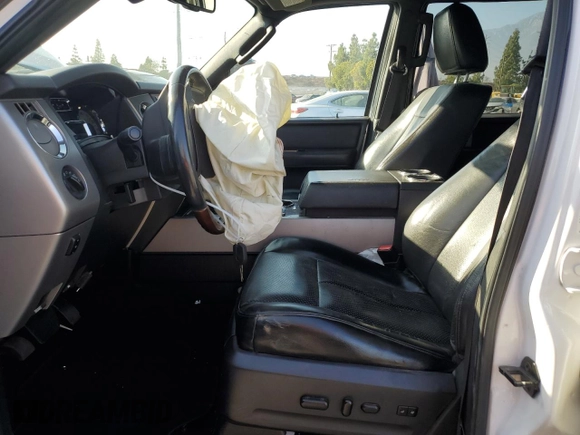 2010 Ford Expedition Limited with VIN 1FMJU2A58AEA33956, listed as a Copart auction lot 73245184 with Not provided miles and Salvage title. Bid and sale history available at DreamBid. Image 7.