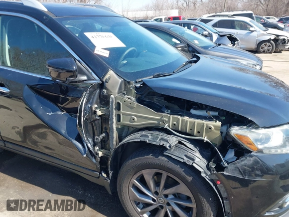 2016 Nissan Rogue SV z VIN 5N1AT2MV1GC896150, wystawiony jako IAAI lot #41776638 z przebiegiem 66 781 mil mil oraz . Historia ofert i sprzedaży dostępna na DreamBid. Obrazek 6.