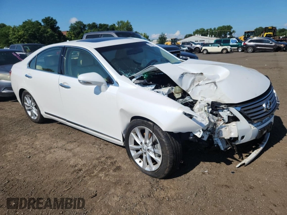 2012 Lexus ES 330 with VIN JTHBK1EG8C2500364, listed as a Copart auction lot 63457615 with Not provided miles and Salvage title. Bid and sale history available at DreamBid. Image 4.