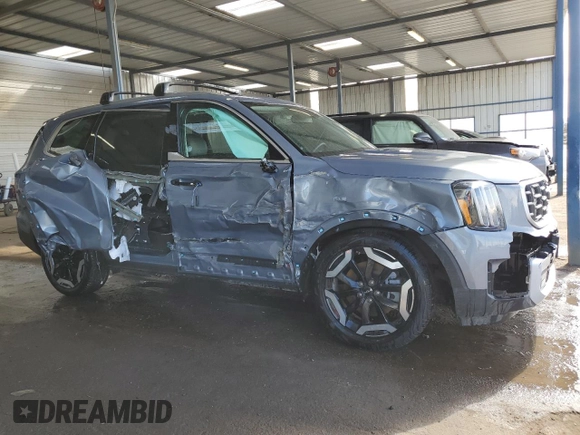 2025 Kia Telluride S z VIN 5XYP6DGC6SG587659, wystawiony jako Copart lot #49211735 z przebiegiem 2 666 mil mil oraz Nie do naprawy • Non repairable. Historia ofert i sprzedaży dostępna na DreamBid. Obrazek 4.