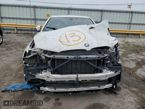 2020 BMW 5 Series with VIN WBAJB1C07LCD44282, listed as a Copart auction lot 60970885 with Not provided miles and Non repairable. Bid and sale history available at DreamBid. Image 5.