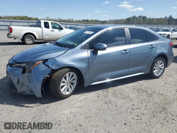 2024 Toyota Corolla LE with VIN 5YFB4MDE1RP183731, listed as a Copart auction lot 52217665 with 9,402 mi miles and Salvage Title. Bid and sale history available at carsss.com. Image 1.