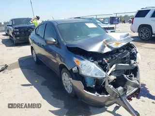 2018 Nissan Versa Sedan SV with VIN 3N1CN7AP1JL800185, listed as a IAAI auction lot 41997116 with 80,257 mi miles. Bid and sale history available at carsss.com. Image 1.