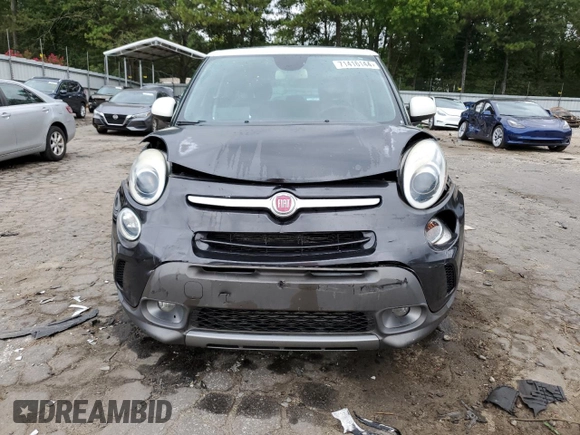 2014 FIAT 500L Trekking with VIN ZFBCFADH1EZ026288, listed as a Copart auction lot 71416144 with 97,674 mi miles and Salvage Title. Bid and sale history available at carsss.com. Image 5.