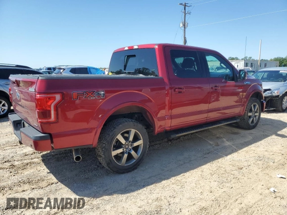 2015 Ford F-150 XLT with VIN 1FTEW1EF8FFB04698, listed as a Copart auction lot 51976625 with 130,817 mi miles and Salvage Title. Bid and sale history available at carsss.com. Image 3.