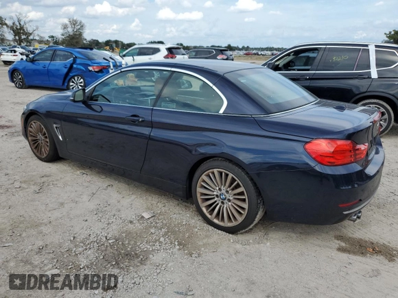 2014 BMW 4 Series 428i with VIN WBA3V7C53EP770882, listed as a Copart auction lot 71480514 with 42,427 mi miles and Non Repairable. Bid and sale history available at DreamBid. Image 2.