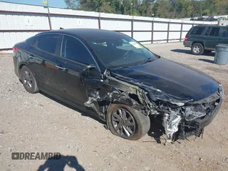2019 Kia Optima LX with VIN 5XXGT4L39KG379021, listed as a IAAI auction lot 40661409 with 99,526 mi miles and . Bid and sale history available at DreamBid. Image 1.