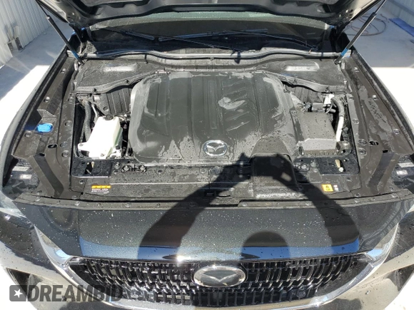 2024 Mazda CX-90 3.3 Turbo Premium with VIN JM3KKDHD1R1134385, listed as a Copart auction lot 82234454 with 15,399 mi miles and Clean Title. Bid and sale history available at carsss.com. Image 12.