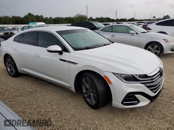 2023 Volkswagen Arteon SEL R-Line z VIN WVWSR7ANXPE013112, wystawiony jako Copart lot #74192954 z przebiegiem Nie podano mil oraz Szkoda całkowita • Salvage title. Historia ofert i sprzedaży dostępna na DreamBid. Obrazek 4.