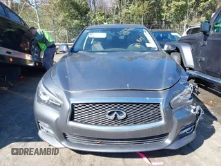 2017 Infiniti Q50 3.0t Premium with VIN JN1EV7AR1HM837831, listed as a IAAI auction lot 41818427 with 68,425 mi miles. Bid and sale history available at carsss.com. Image 12.