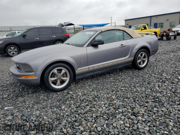 2006 Ford Mustang Standard with VIN 1ZVFT84N165154215, listed as a Copart auction lot 52100595 with 94,608 mi miles and Salvage Title. Bid and sale history available at carsss.com. Image 1.