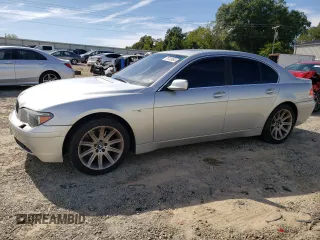 2003 BMW 7 Series 745i with VIN WBAGL63473DP68267, listed as a Copart auction lot 69923064 with 100,468 mi miles and Salvage Title. Bid and sale history available at carsss.com. Image 1.