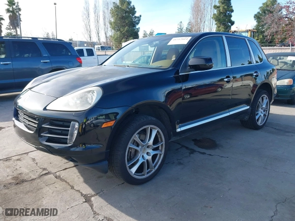 2008 Porsche Cayenne with VIN WP1AA29P48LA24131, listed as a IAAI auction lot 41212814 with 241,715 mi miles. Bid and sale history available at carsss.com. Image 2.