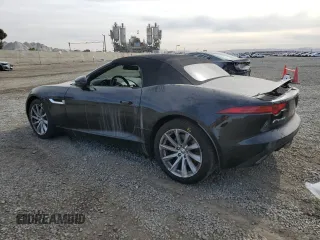 2014 Jaguar F-Type V6 with VIN SAJWA6E75E8K08403, listed as a Copart auction lot 42255455 with 45,292 mi miles and Salvage Title. Bid and sale history available at DreamBid. Image 2.