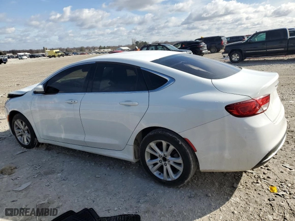 2015 Chrysler 200 Limited with VIN 1C3CCCAB3FN756718, listed as a Copart auction lot 50033475 with 148,469 mi miles and Clean Title. Bid and sale history available at carsss.com. Image 2.