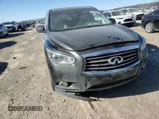 2013 Infiniti JX35 with VIN 5N1AL0MM4DC320804, listed as a Copart auction lot 41757285 with 140,551 mi miles and Salvage Title. Bid and sale history available at carsss.com. Image 12.