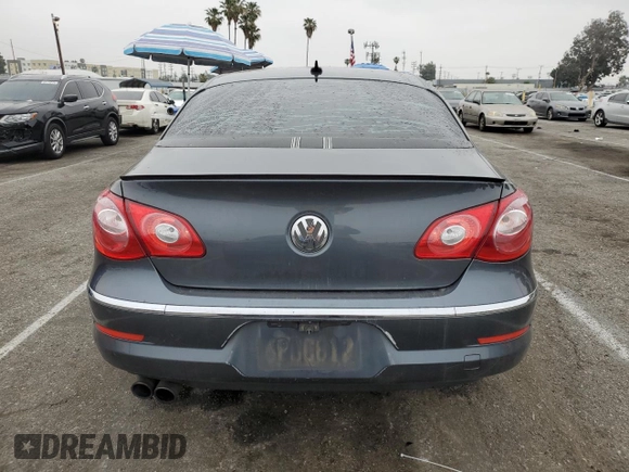 2011 Volkswagen CC Sport with VIN WVWMP7AN6BE729545, listed as a Copart auction lot 52744345 with 134,254 mi miles and Clean Title. Bid and sale history available at carsss.com. Image 6.
