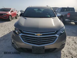 2018 Chevrolet Equinox Premier with VIN 3GNAXMEV1JS531382, listed as a Copart auction lot 49818085 with 98,740 mi miles and Salvage Title. Bid and sale history available at carsss.com. Image 5.