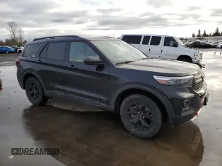 2022 Ford Explorer Timberline with VIN 1FMSK8JH7NGA10959, listed as a Copart auction lot 86894084 with 46,038 mi miles and Salvage Title. Bid and sale history available at carsss.com. Image 4.