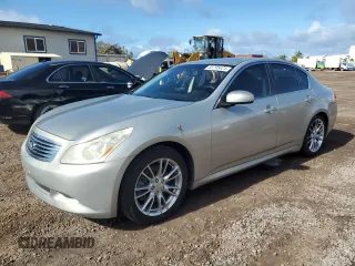 2008 Infiniti G35 with VIN JNKBV61EX8M205707, listed as a Copart auction lot 85795424 with Not Provided miles and Clean Title. Bid and sale history available at DreamBid. Image 1.