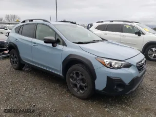 2023 Subaru Crosstrek Sport with VIN JF2GTHRC6PH220645, listed as a Copart auction lot 44958645 with 99,515 mi miles and Salvage Title. Bid and sale history available at carsss.com. Image 4.