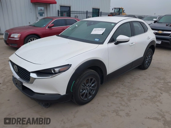 2022 Mazda CX-30 S with VIN 3MVDMBALXNM422418, listed as a IAAI auction lot 41531552 with 21,909 mi miles and . Bid and sale history available at carsss.com. Image 20.