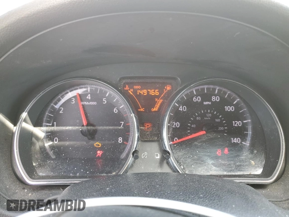 2014 Nissan Versa SV with VIN 3N1CN7AP1EL870064, listed as a Copart auction lot 49307195 with 149,766 mi miles and Salvage Title. Bid and sale history available at DreamBid. Image 9.