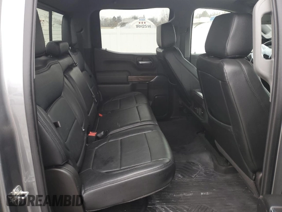 2021 Chevrolet Silverado 1500 RST with VIN 1GCUYEED7MZ121094, listed as a Copart auction lot 80499534 with 45,058 mi miles and Salvage Title. Bid and sale history available at carsss.com. Image 10.